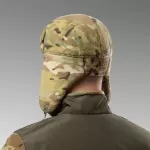 Шапка вушанка флісова. Мультикам