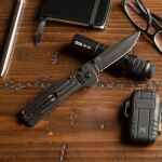 Ніж складаний SOG SlimJim 2.0, Black 9