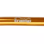Карабін алюмінієвий Tramp 6 см з муфтою UTRA-307-orange, помаранчевий 3
