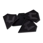 Шеврон (нашивка) двозуб Сил спеціальних операцій ЗСУ, 9х7.5 см. Сіро-чорний 3 Шеврон (нашивка) двозуб Сил спеціальних операцій ЗСУ, 9х7.5 см. Сіро-чорний 3