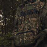 Потрійний підсумок під магазини АК/АR. Cordura 500D. Molle. Мультикам темний 3