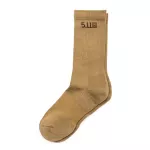 Шкарпетки тактичні "5.11 Tactical® Duty Ready Basic Crew Socks" (4 пари) US Dark Coyote 2 Шкарпетки тактичні "5.11 Tactical® Duty Ready Basic Crew Socks" (4 пари) US Dark Coyote 2