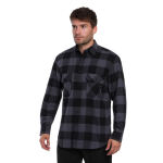 Сорочка фланелева Sturm Mil-Tec® "Flannel Shirt Light" Black/Titan Gray 4 Сорочка фланелева Sturm Mil-Tec® "Flannel Shirt Light" Black/Titan Gray 4