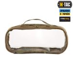 Органайзер утилитарный прозрачный M-Tac Elite Medium (26х11 см) Мультикам 2