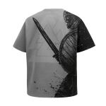 Футболка M-Tac Warrior Oversize Світло, light Grey, світло-сірий 5