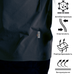 Футболка Totem V-neck Темно-синя 4 Футболка Totem V-neck Темно-синя 4
