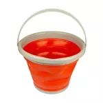 Відро силіконове складане Tramp 10L orange TRC-091-orange, помаранчеве 10 л