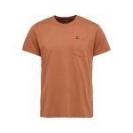 Футболка чоловіча Black Diamond M Diamond Patch SS Pocket Tee, Clay