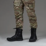 Берцы зимние тактические высокие WarFlex. Кожаные кожаные. Повышенная прочность. Черного цвета 6 Берцы зимние тактические высокие WarFlex. Кожаные кожаные. Повышенная прочность. Черного цвета 6