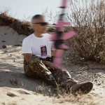 Футболка Basic Military T-Shirt. Battle Pup. Cotton/Elastane. Белый 2