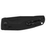 Розкладний ніж SOG SOG-TAC AU, Black, Black/Partially Serrated 9