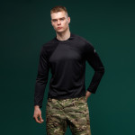 Тактична сорочка Base Combat Shirt з довгим рукавом. Чорний. L 2
