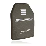 Керамическая бронеплита SPECPROM S-Line 5-го класса. Вес 2,9 кг. Размер 26 на 33 см. Оливковое масло.