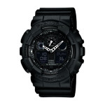 Годинник Casio G-Shock GA-100. Чорний