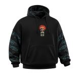 Худі M-Tac Hoodie Two samurai Oversize бавовна Hard, Чорний 4 Худі M-Tac Hoodie Two samurai Oversize бавовна Hard, Чорний 4
