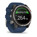 Смарт-годинник Garmin Quatix 8, 51mm, AMOLED, Saph, GPS. Синій 7