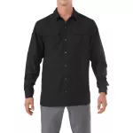 Сорочка тактична з довгим рукавом "5.11 FREEDOM FLEX WOVEN SHIRT - LONG SLEEVE" Black