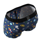 Труси чоловічі анатомічні Man's Set Intimate 2.1 Black Series. Ракети 3