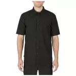 Сорочка тактична з коротким рукавом "5.11 Stryke ™ Shirt - Short Sleeve" Black
