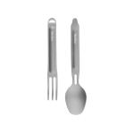 Zestaw sztućców turystycznych NexTool Titanium Tableware Set, tytan 4 Zestaw sztućców turystycznych NexTool Titanium Tableware Set, tytan 4