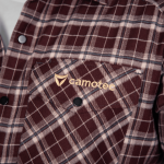 Сорочка “Буревій” Burgundy Check — Plaid Burgundy Check 5 Сорочка “Буревій” Burgundy Check — Plaid Burgundy Check 5