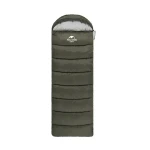 Спальний мішок Naturehike U250 (6°C до -10°C). Лівий. Темно-зелений 5