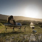 Кровать складная Naturehike ультралегкая NH19JJ006. Алюминий. Зеленый 3