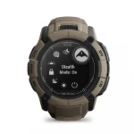 Годинник-навігатор тактичний Garmin Instinct 2X Solar Tactical (США). Койот 7