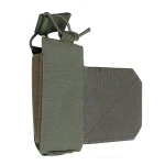 Боковой левосторонний эластичный подсумок для магазинов АК/АR и турникетов открытого типа с креплением на липучке. Олива 2 Боковой левосторонний эластичный подсумок для магазинов АК/АR и турникетов открытого типа с креплением на липучке. Олива 2