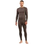 Термоштани Odlo Seamless Performance Wool, Brown Granite 3