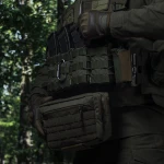 Сумка-напашник PRO 2-го класу захисту. Розмір XL (19х26 см). Матеріал Cordura 1000. Олива 5