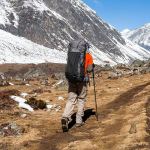 Рюкзак туристичний Naturehike Rock NH19BP095, 60+5 л, графіт в клітинку 6