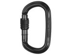 Карабин с муфтой Singing Rock Ozone Screw Black