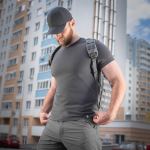 Футболка M-Tac 93/7 Темно, dark Grey, темно-сірий 6