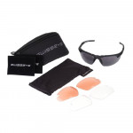 Баллистические очки Swiss Eye Apache с сменными линзами (3 шт). Черного цвета 3