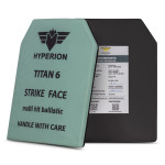 Титано-керамічні бронеплити 6+ класу Hyperion (комплект). Вага 7 кг. Розмір M (25х30 см) 2