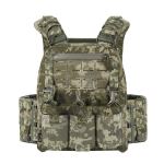 M-Tac плитоноска Cuirass FAST Elite з камербандами 2-го класу захисту під бронеплити розміру M, Піксель (ММ-14) 2 M-Tac плитоноска Cuirass FAST Elite з камербандами 2-го класу захисту під бронеплити розміру M, Піксель (ММ-14) 2