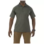 Футболка поло тактична з коротким рукавом "5.11 Tactical Performance Polo - Short Sleeve, Synthetic Knit" TDU Green