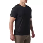 Футболка тактична потовідвідна "5.11 Tactical No Mercy PT-R Short Sleeve Top" Black