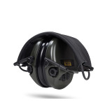 Активні навушники Sordin Supreme Pro X Slim з кріпленням на шолом та гелеві амбушюри. Олива 6