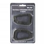 Карабін тактичний пластиковий "TACTICAL CARABINER MOLLE" (2 шт.) Black 7 Карабін тактичний пластиковий "TACTICAL CARABINER MOLLE" (2 шт.) Black 7