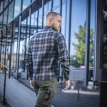 Рубашка M-Tac Redneck Shirt. Олива/Синий 3 Рубашка M-Tac Redneck Shirt. Олива/Синий 3