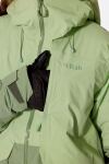 Горнолыжная женская теплая мембранная куртка Rab Novaline Jacket Wmns, Fig Green/Dark Fig Green 21 Горнолыжная женская теплая мембранная куртка Rab Novaline Jacket Wmns, Fig Green/Dark Fig Green 21