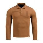 Поло тактичне M-Tac довгий рукав 65/35 Койот, coyote Brown