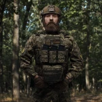Сумка-напашник PRO 2-го класу захисту. Розмір L (16х22 см). Матеріал Cordura 1000. Піксель (мм-14) 3
