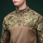 Тактическая рубашка Core Combat Shirt, длинный рукав, комбинированные материалы. Мультикам. L 6