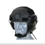 Тактические наушники EARMOR M32H с креплениями под каску ОЛИВА 6 Тактические наушники EARMOR M32H с креплениями под каску ОЛИВА 6