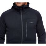 Мужская флисовая кофта с рукавом реглан Black Diamond Factor Hoody, Port/Black 11