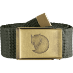 Ремінь Fjällräven Canvas Brass Belt 4cm, Mountain Grey
