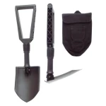 Лопата универсальная складная Fiskars, 715 мм. Черный